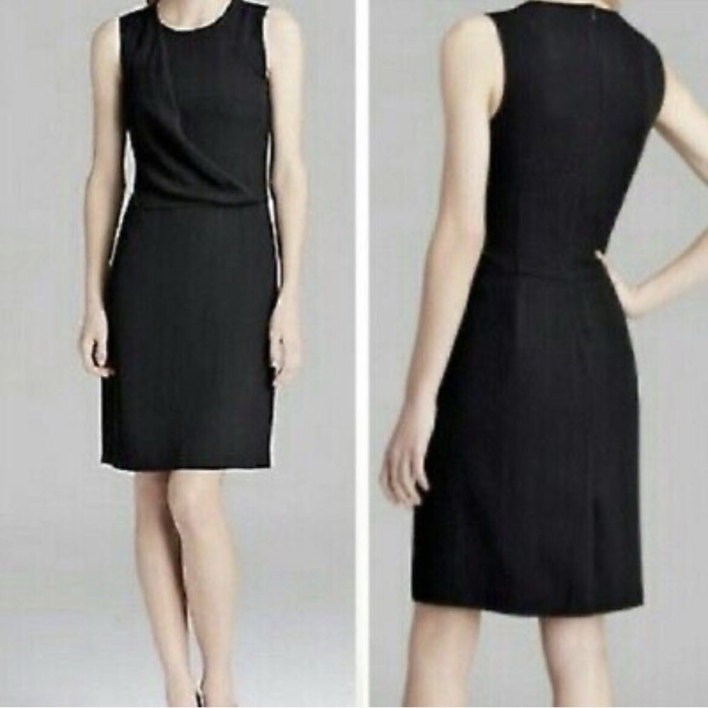 EUC Theory Darbia Black Sleeveless Dress Size 2